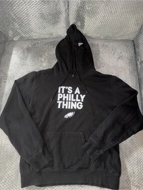Philadelphia Eagles Black Hoodie new Era - It's A Philly Thing